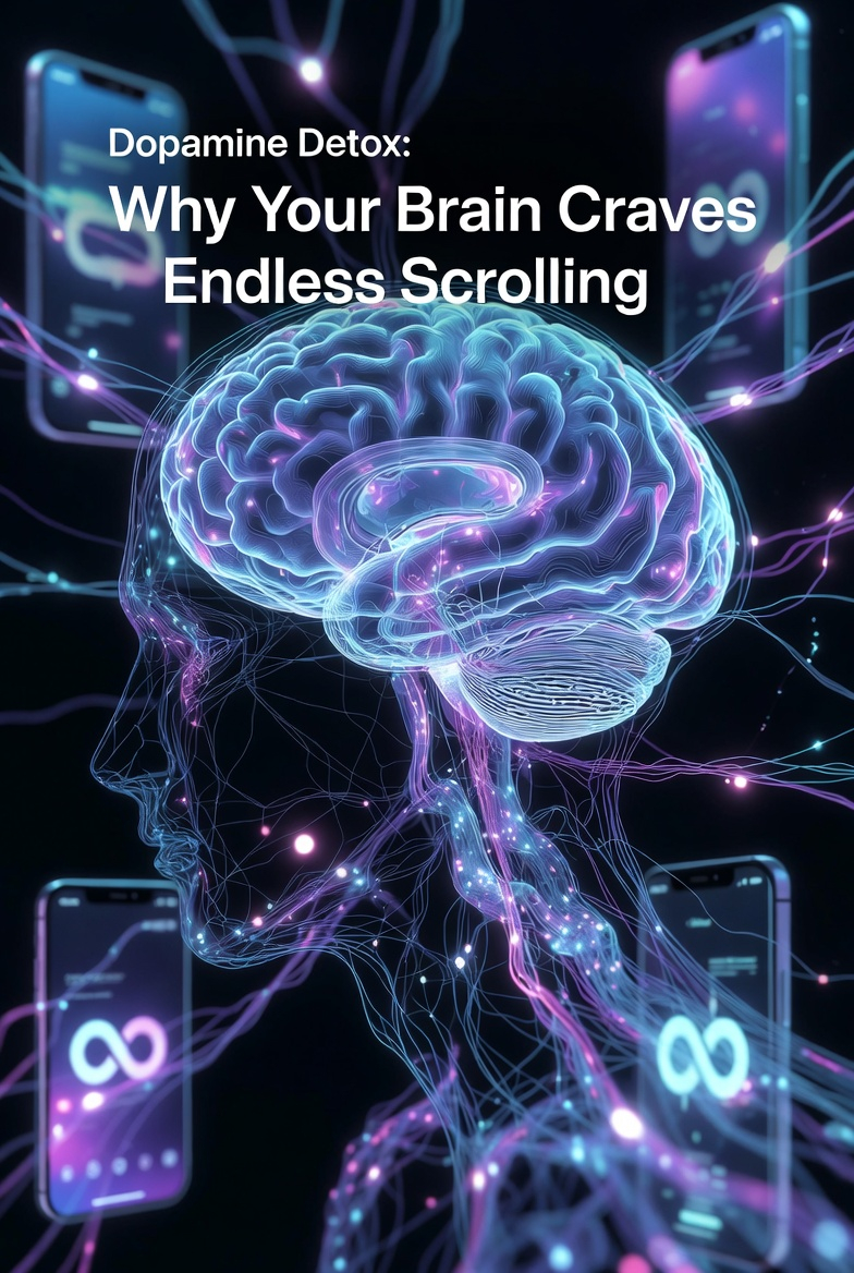 Abstract illustration of neural pathways and connections