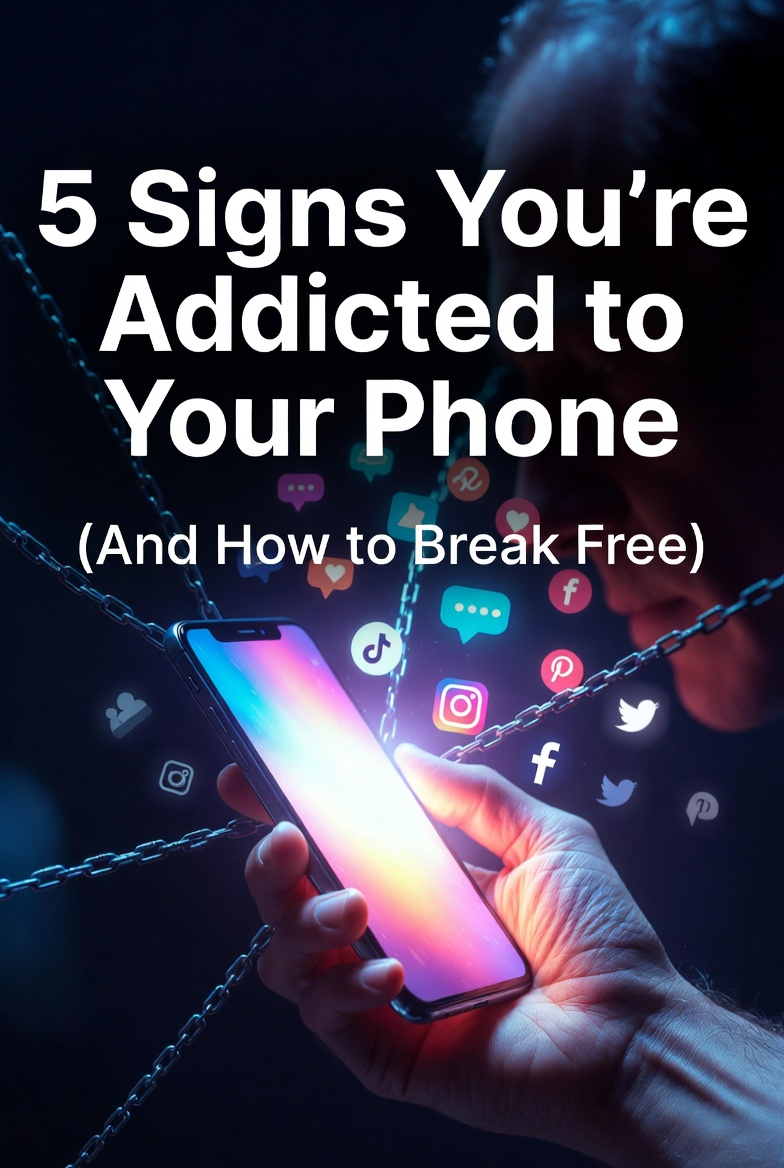 Person reaching for their phone on a nightstand in the dark